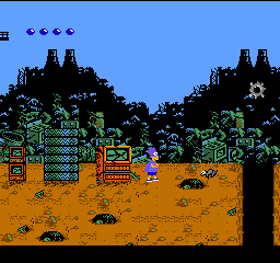 The Simpsons: Bartman Meets Radioactive Man gameplay screenshot